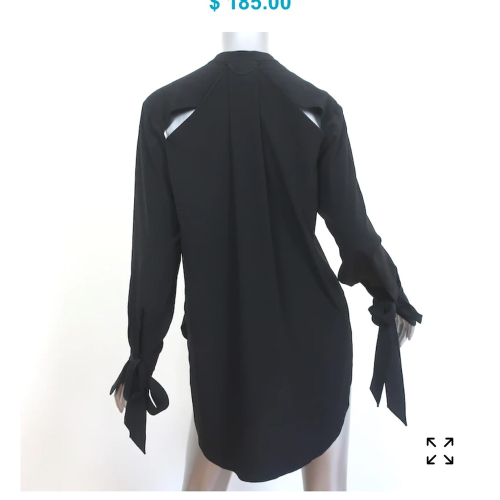 Rag & Bone black blouse size M